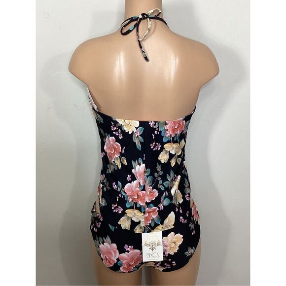 New. BECCA floral tankini set. L-top/XL-bottom. Retails $149 - Picture 5 of 11